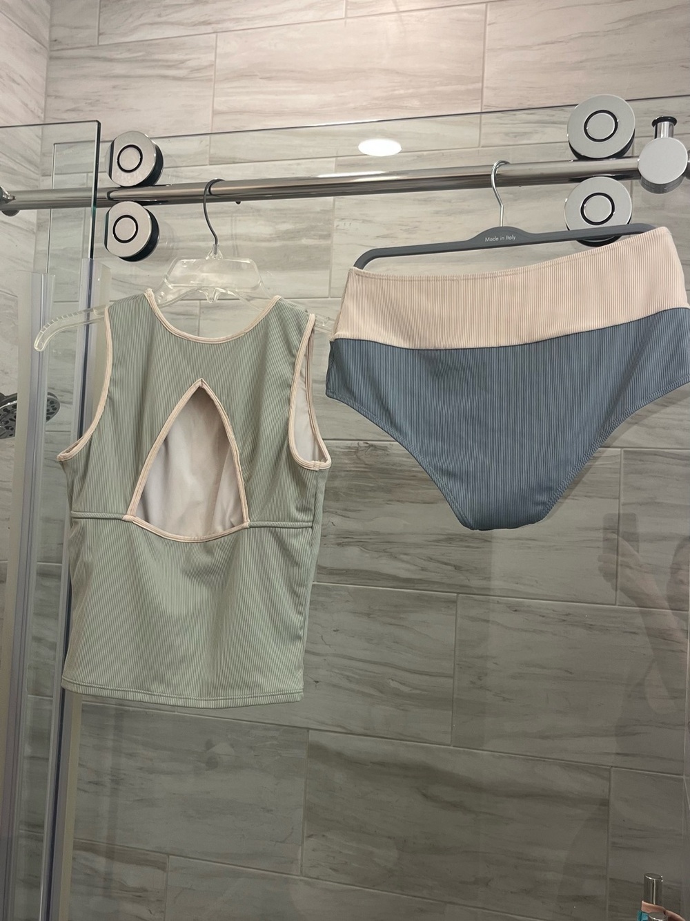 Geode Havasu Ribeed Tankini Swim Set - Picture 11 of 12